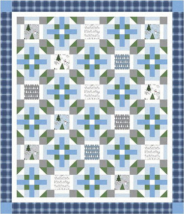 Amanda Niederhauser Cozy Winter Quilt Pattern