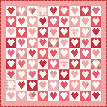 Lori Holt 10" Heart Quilt Paper3