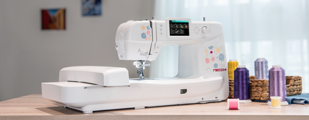 NE210 Combination Sewing and Embroidery Machine 4