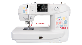 NE210 Combination Sewing and Embroidery Machine 6