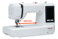 Necchi C2000 Creator Series throat space