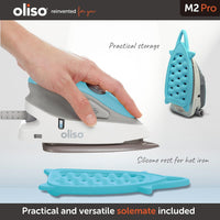 Oliso M2 Mini Project Steam Iron with Solemate