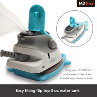 Oliso M2 Mini Project Steam Iron with Solemate