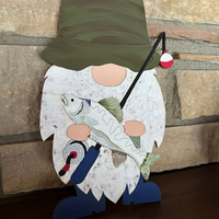 DIY Fishing Gnome Paint  Craft Kit