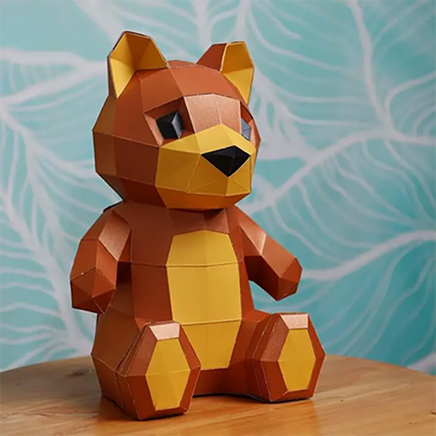 Bear 3D PaperCraft Model