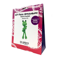 DIY Amigurumi Frog Knit & Crochet Kit 2