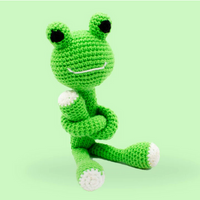 DIY Amigurumi Frog Knit & Crochet Kit 3