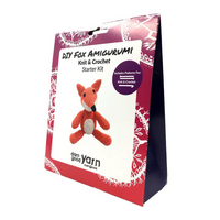 DIY Amigurumi Fox Knit & Crochet Kit 2