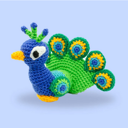 Paisley the Peacock Easy Crochet Kit