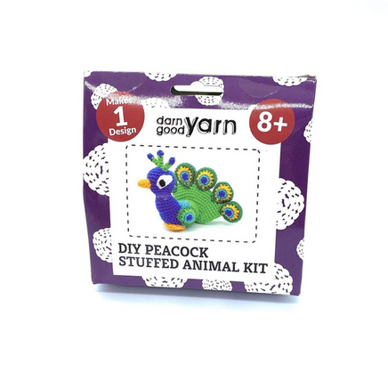 Paisley the Peacock Easy Crochet Kit 3