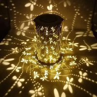 Dragonfly Outdoor Solar Hanging Lantern Lights 4