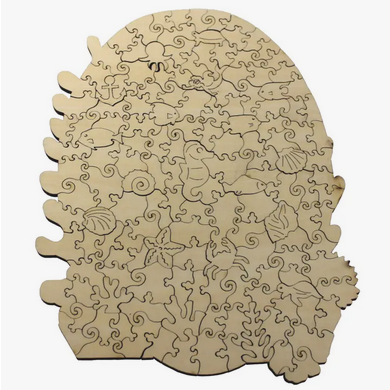 Hippocampus 150pcs Wooden Jigsaw Puzzle from JaCaRou 2