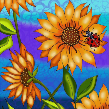 Sunflowers Diamond Painting Art Kit from JaCaRou