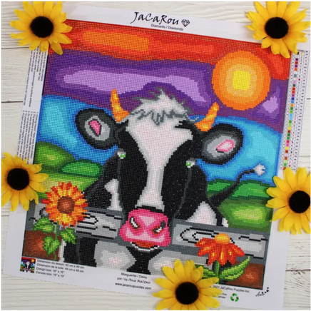 Daisy Diamond Painting Art Kit from JaCaRou 2