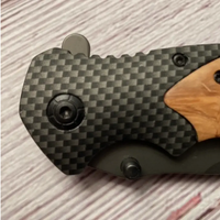 Deer On A Rifle Knife 6