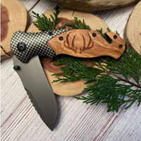 Deer, Just Antlers Knife