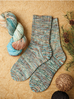 Misty Pines Hand-Dyed Sock Yarn Kit