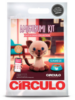 Amigurumi Art Cats & Dogs Kit - Siamese