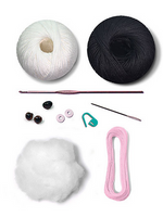 Amigurumi Art Cats & Dogs Kit - French Bulldog