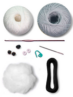 Amigurumi Art Cats & Dogs Kit - Persian