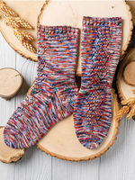 Alpine Sunset Hand-Dyed Sock Yarn Kit