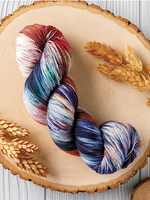 Alpine Sunset Hand-Dyed Sock Yarn Kit