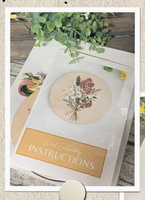Set of 5 Easter Ornament Diy Embroidery Kit