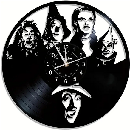 Wizard of Oz Record Clock 1