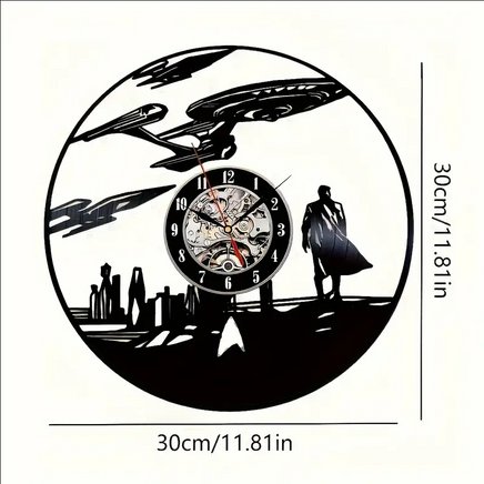 Star Trek Record Clock 2