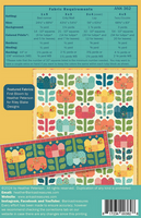 Heather Peterson Tulip Festival Quilt and Runner Pattern