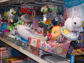 Baby toys and more toy items to keep babies quiet and entertained