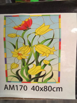 Butterfly and Yellow Flowers