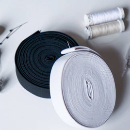Fantastic Elastic - 5 Yards: White