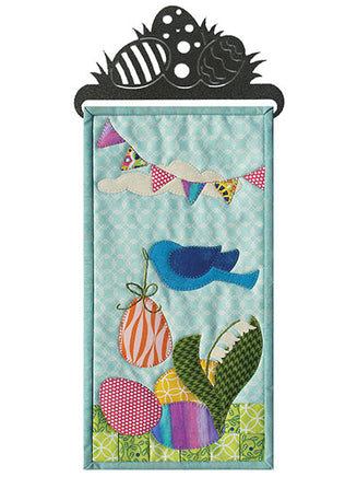 Blue Bird Easter Wall Hanging Pattern