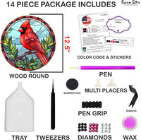 
              Cardinal Diamond Painting Kit 3
            