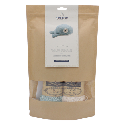 DIY Knitting Kit - Willy Whale 5