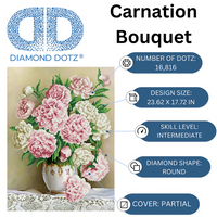 
              Diamond Dotz Carnation Bouquet 3
            