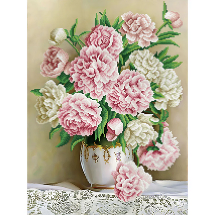 Diamond Dotz Carnation Bouquet
