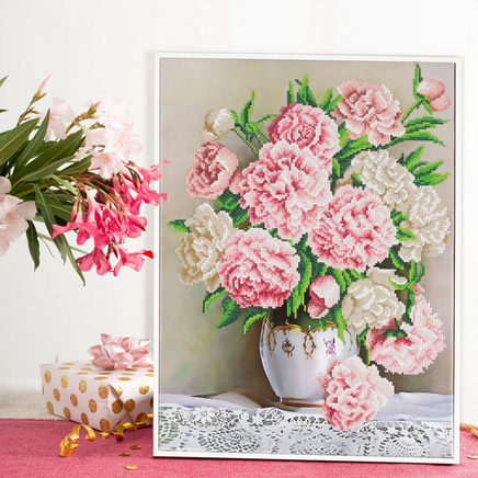 Diamond Dotz Carnation Bouquet 4