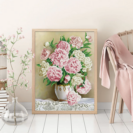 Diamond Dotz Carnation Bouquet 66