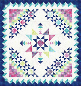 Expressions Batiks Rainbow Sparkles Quilt Kit