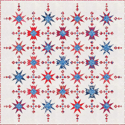 Expressions Batiks Star Chart Quilt Kit 2