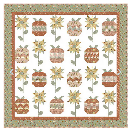 Fall Garden Quilt Kit 2