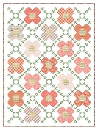 Frannie B Quilt Co. Flower Trellis Quilt Pattern3