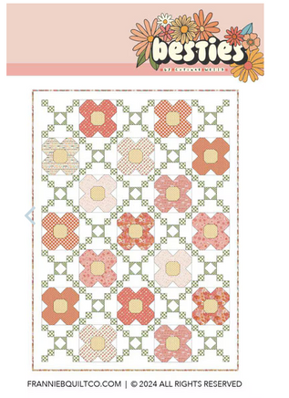 Frannie B Quilt Co. Flower Trellis Quilt Pattern