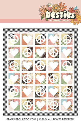 Frannie B Quilting Co. Peace and Love Quilt Pattern