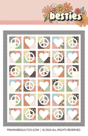 Frannie B Quilting Co. Peace and Love Quilt Pattern