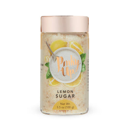 Lemon Sugar 3.5oz Glass Jar