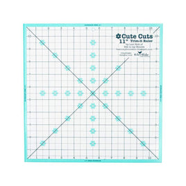 Lori Holt Cute Cuts™ Trim-it™ Ruler 11" x 11"