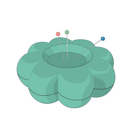 Lori Holt Flower Power Magnetic Pin Holder Sea Glass